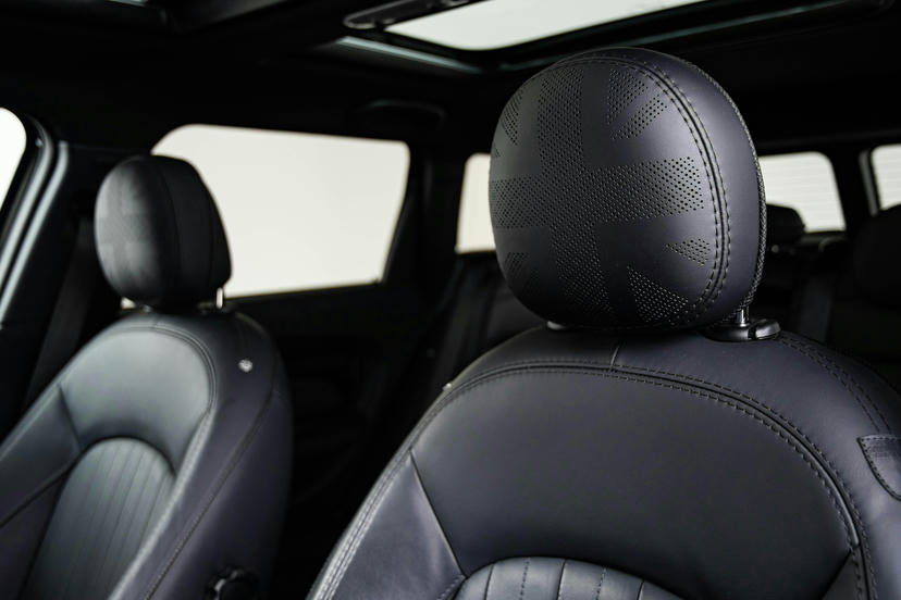 Bekleding dinamica/leer Carbon Black