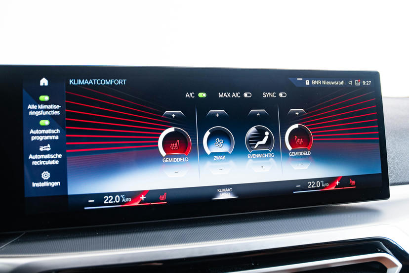 Elektrisch verwarmde voorstoelen