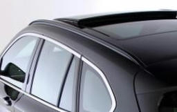 Dakdraagsysteem, mat zwart (twee langsdragers)