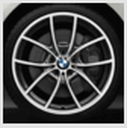 20 inch lichtmetalen wielen V-spaak (styling 356)