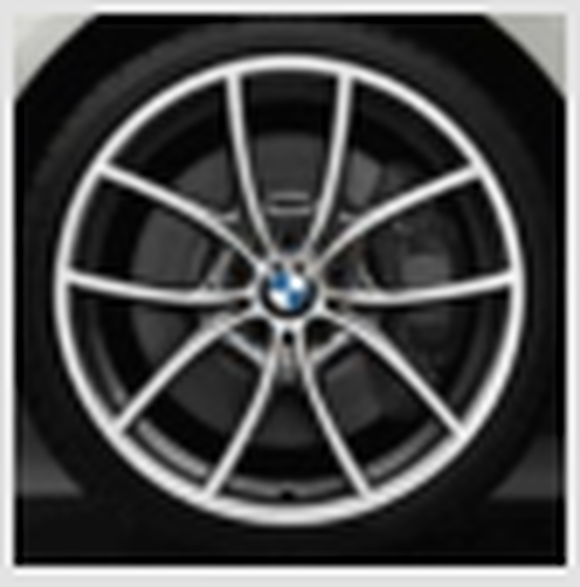 20 inch lichtmetalen wielen V-spaak (styling 356)