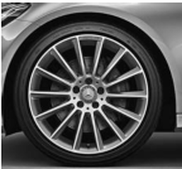 48,3 cm (19 inch) multispaaks lichtmetalen AMG-velgen 