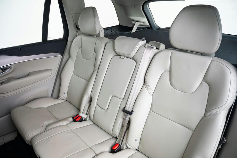 Elektrisch neerklapbare hoofdsteunen achter 