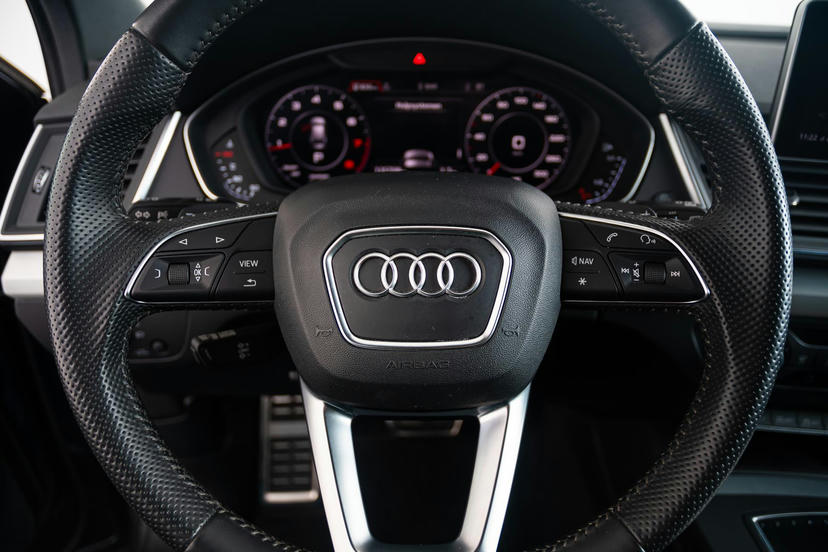 Multifunctioneel stuur plus, in leder