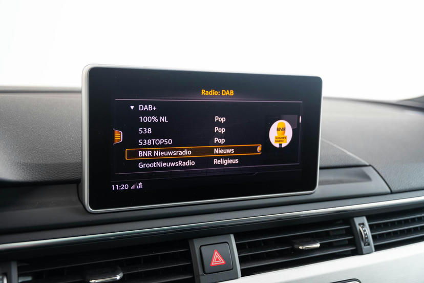 Digitale radio ontvangst met data services