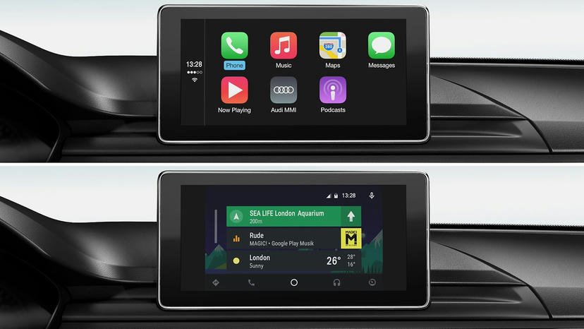 Audi smartphone interface