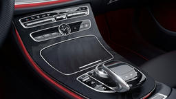 Middenconsole in designo essenhout zwart openporig 