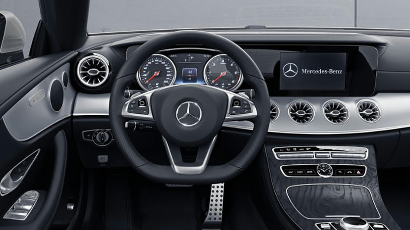 Multifunctioneel stuurwiel in nappaleder 