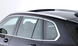 Dakrailing in aluminium zijdeglans. 