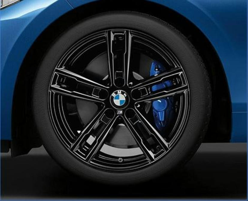  18 inch lichtmetalen M wielen Dubbelspaak (styling 719 M)* in Jet Black.