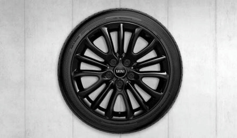 17” Net Spoke zwart