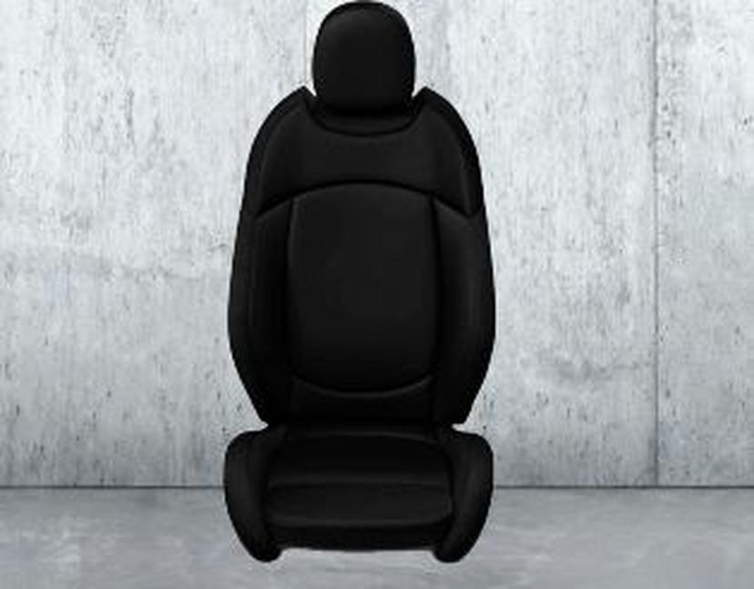 Bekleding leatherette Carbon Black 