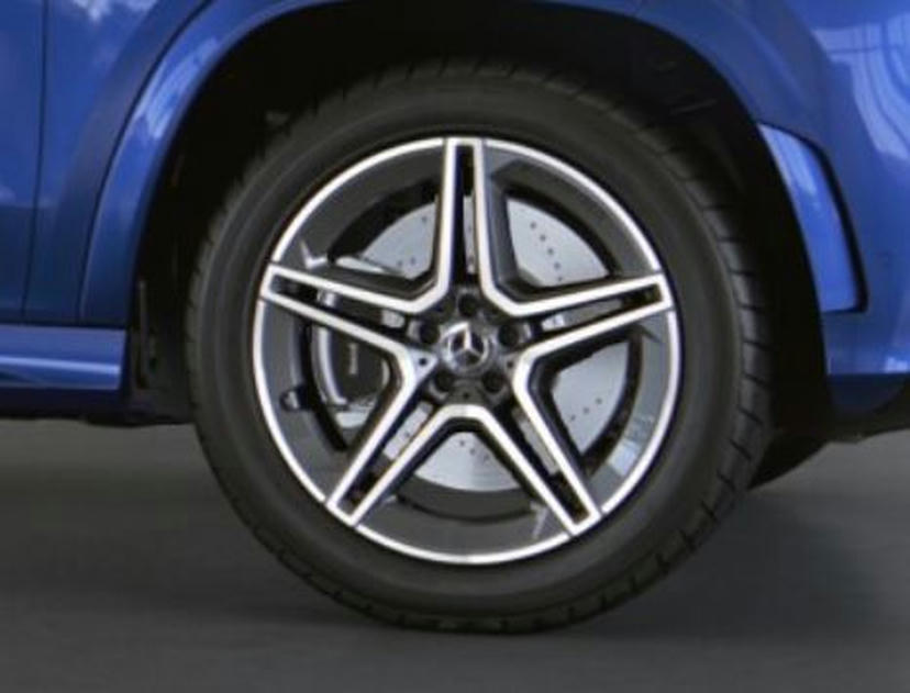 53,3 cm (21 inch) vijf-dubbelspaaks lichtmetalen AMG-velgen 