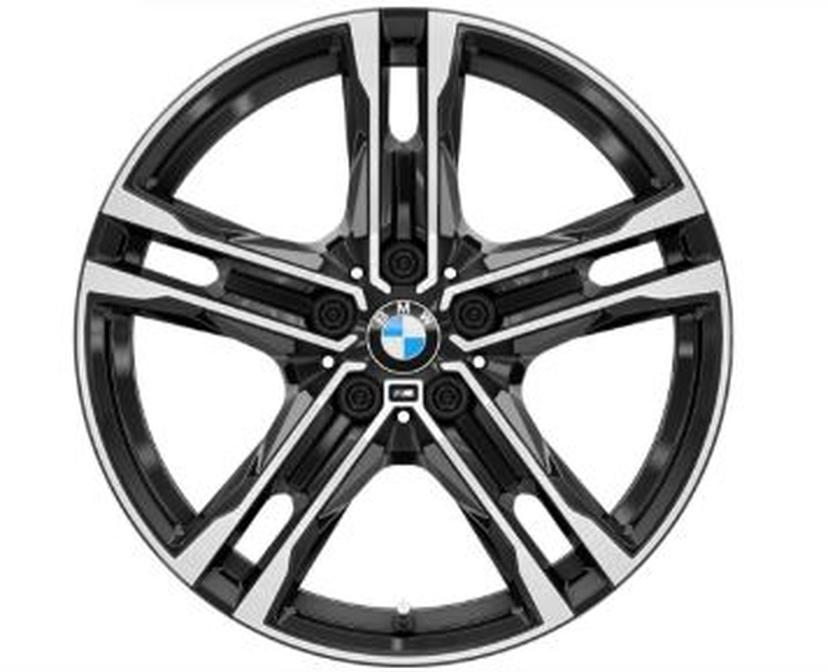 18 inch lichtmetalen M wielen Dubbelspaak (styling 819 M) in Bicolor in Orbit Grey metallic