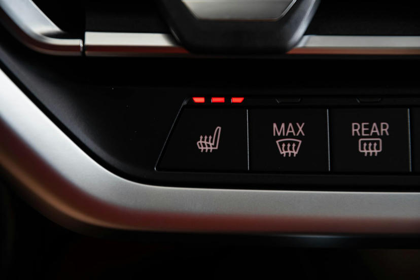 Elektrisch verwarmde voorstoelen